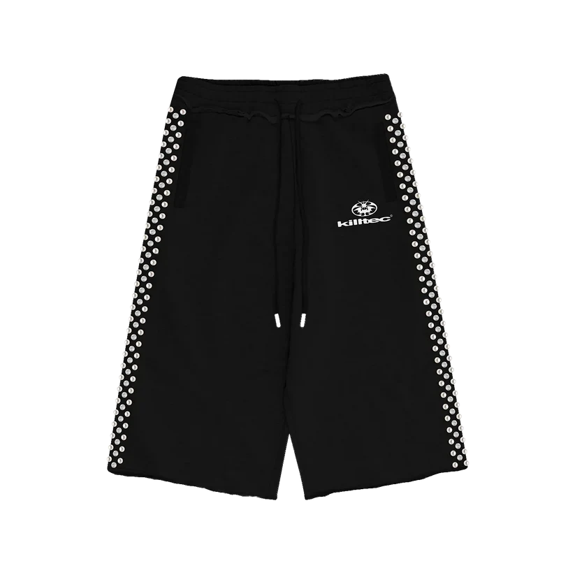 17-1.webp Baggy Pearl Black Shorts - Image 1