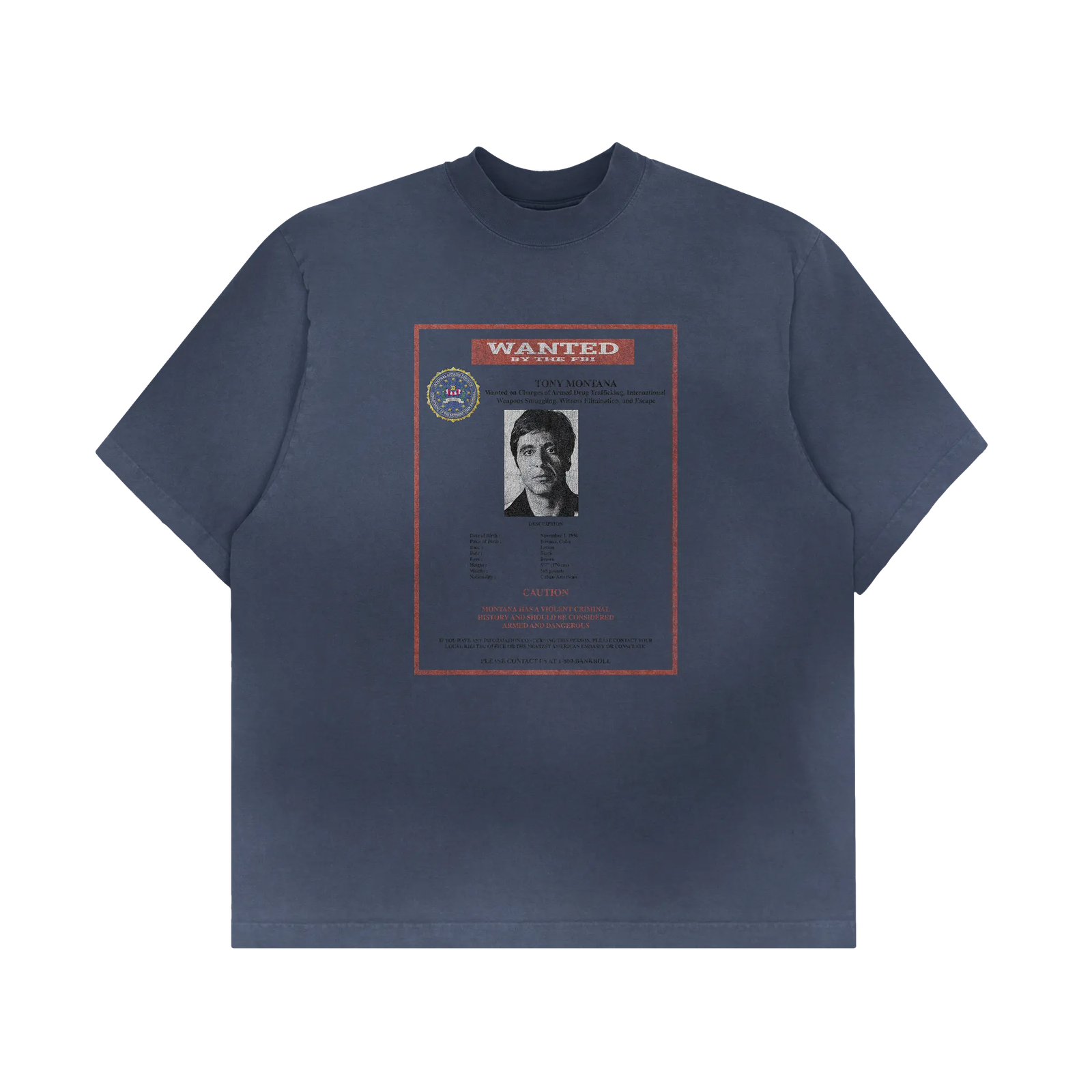 Capsule03-tony-montana-tee-front.png Killtec tony montana tee - Image 1