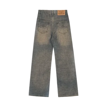 Vintage Blue Washed Jeans