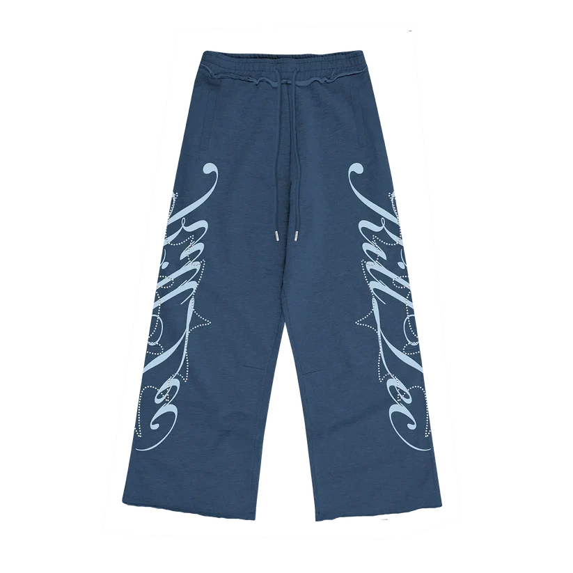 Capsule04-killtec-cursive-studded-sweatpants-blue-front_0747f1a6-781d-4dc2-adcb-d63591787221 Blue Killtec Cursive Studded Sweats