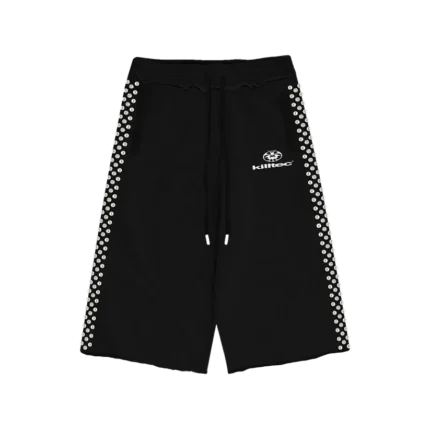 Baggy Pearl Black Shorts